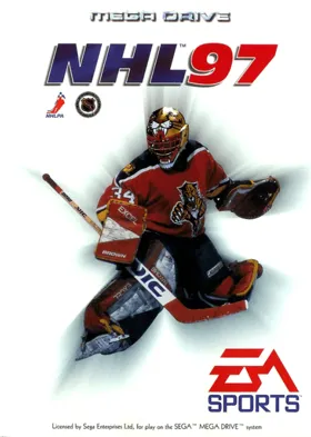 NHL 97 (USA, Europe) box cover front